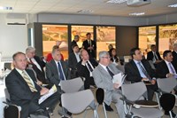 Lina Rodriguez presented the project to the NATO delegation. © Courtesy JVT (Click to view larger version...)