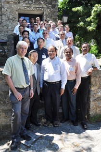 Chairman Luciano Giancarli (front left), Chief Technical Officer of the TBM Program, and participants in the workshop on functional interfaces between Test Blanket Systems and ITER CIS and CSS networks. (Click to view larger version...)