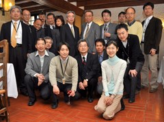 Consul General Tsukhara was welcomed by Director-General Ikeda and met most of the ITER Japanese staff (29 people) for a cocktail at the Château. (Click to view larger version...)