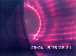In 2002, the CEA-Euratom Tokamak Tore Supra, located in Cadarache, achieved a record 6.5-minute-long deuterium plasma discharge. (Click to view larger version...)
