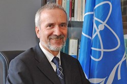 Werner Burkart, IAEA Deputy Director-General. (Click to view larger version...)