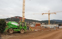 A large part of money pledged by the PACA Region has already been used to build the International School in Manosque. (Click to view larger version...)