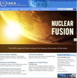 For the world at large fusion energy remains a distant dream, but the large group of distinguished scientists gathering in Deajeon recently made important headway to move the dream closer to reality, says the IAEA Deputy Director-General. (Click to view larger version...)