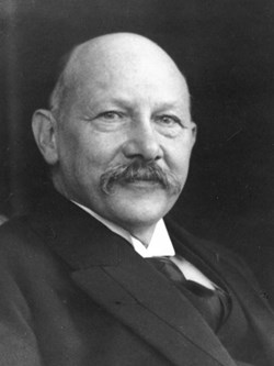 For ''his investigations on the properties of matter at low temperatures which led, inter alia, to the production of liquid helium,'' the Dutch Physicist Heike Kamerlingh Onnes was awarded the Nobel Prize for Physics in 1913. (Click to view larger version...)