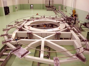 In La Spezia, Italy, Europe's toroidal field coil winding line is housed at ASG Superconductors SpA. (Click to view larger version...)