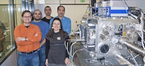 David Jezeršek (left, with his colleagues at the Elettra Synchrotron in Trieste, Italy) created the Unofficial ITER Fan Club website at age 27 in September, 2005—about a year before Newsline published its first issue. (Click to view larger version...)