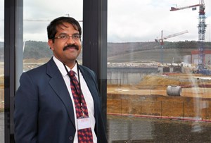 Kattalai Ramachandran Sriram now leads ITER's Finance, Budget & Management Directorate. (Click to view larger version...)