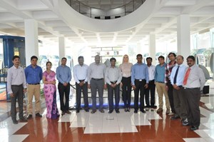 The contract award comes as a result of the diligence, cooperative attitude and flexibility of the Indian cooling water team led by Ajith Kumar and Dinesh Gupta. Pictured: staff from Larsen & Toubro, ITER India and the ITER Cooling Water System Section at the contract kick-off meeting in Chennai, India. (Click to view larger version...)