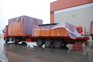 Two types of conductor were delivered this week from China for the commissioning of the Poloidal Field Coils Winding Facility. (Click to view larger version...)
