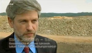 ''Le Soleil sur Terre'' opens with an interview of Deputy Director-General Gary Johnson, presently Acting Head of the Department for ITER Project. (Click to view larger version...)