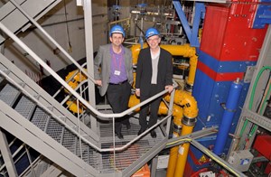 Gabriel Marbach (right) and Alain Bécoulet are among those who ''raised'' the ITER project almost from infancy. Even in the most difficult moments—and there were many—their faith never wavered. (Click to view larger version...)