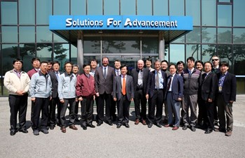 The kick-off meeting for the ITER thermal shield—''one of the most critical procurement items in the ITER Project''—took place in Korea on 12 April. (Click to view larger version...)