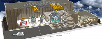 The design of the cranes must integrate the wider context, taking decommissioning requirements into consideration and also integrating the crane system into the structures of both the Assembly Building and the Tokamak Complex. (Click to view larger version...)