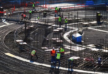 Spiders spin their web out of instinct. Rebar workers follow detailed execution drawings that result from a long chain of calculations... (Click to view larger version...)