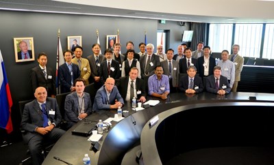 On 22-24 May 2017, the Committee charged with the governance of the Test Blanket Module (TBM) Program convened at ITER Headquarters for its seventeenth meeting. Tritium self-sufficency is a compulsory element for a demonstration power reactor (DEMO), the next-step after ITER. (Click to view larger version...)