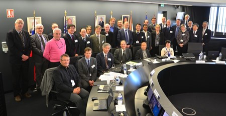 The Fusion Power Coordinating Committee met for the first time at ITER Headquarters from 24 to 25 February. (Click to view larger version...)