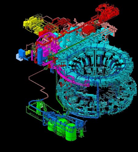 The Tokamak cooling water system (TCWS) is one of the mechanical systems of the ITER machine that falls into the category of nuclear pressure equipment, which requires that conformity assessments be performed at every stage of fabrication. The ITER Organization has acquired ''Module H,'' which recognizes the Organization as a pressure equipment manufacturer with a full, certified quality assurance system. (Click to view larger version...)