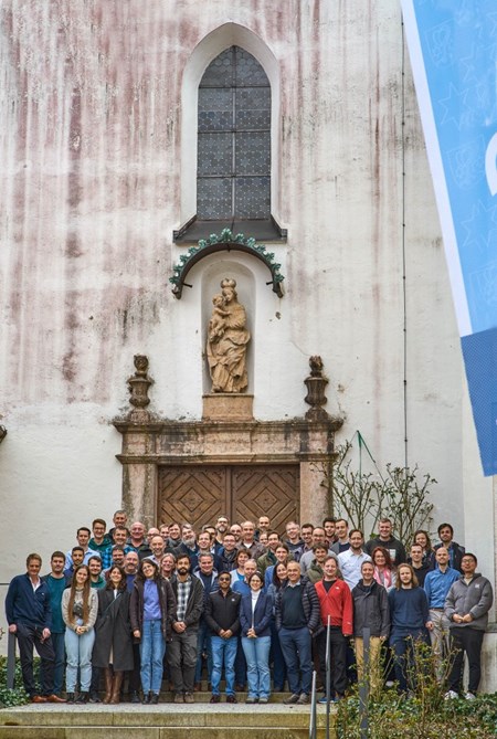 Participants in the ''monasterial'' gathering. The ITER Organization was invited to attend the first two days of a dedicated week-long retreat (18-22 March) of an important contingent of the ASDEX Upgrade physics team looking ahead to new plasma campaigns. (Click to view larger version...)
