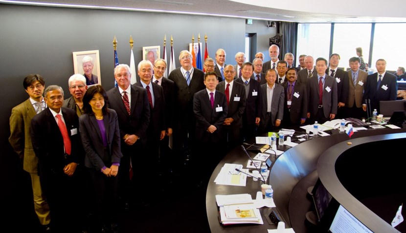 The ITER Council is the governing body of the ITER Organization, composed of senior representatives from the seven ITER Members. The Fifteenth Meeting convened from 18 to 20 November 2014 in the Council Chamber of ITER Headquarters in Saint-Paul-lez-Durance, France. (Click to view larger version...)