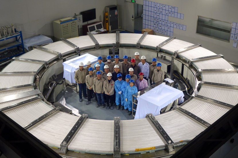PF6—the second smallest of the ring-shaped magnets that circle the ITER Tokamak (Ø 10 metres)—will be manufactured at the Institute of Plasma Physics of the Chinese Academy of Science, ASIPP, in Hefei for the account of the European Domestic Agency. (Click to view larger version...)