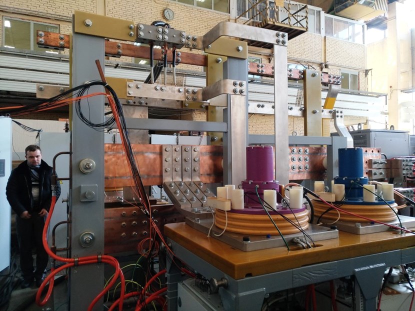 These circuit breakers performed to ITER Organization specifications during recent tests at the Efremov Institute in Saint Petersburg. (Click to view larger version...)
