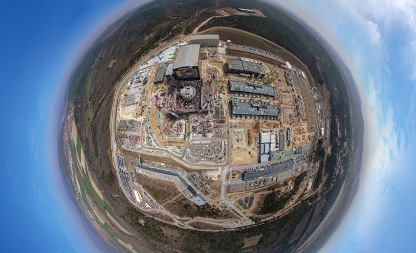 As host Member Europe contributes 45.6 percent of the total construction budget. This includes contributions to ITER systems and components, and all the buildings of the scientific installation. Photo: ITER Organization/EJF Riche (Click to view larger version...)