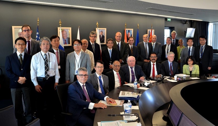 The ITER Council acknowledged the improved collaboration of the One-ITER team—the ITER Organization and seven Domestic Agencies—and confirmed that the project is on track to success. (Click to view larger version...)
