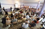 On Wednesday 3 July the Local Commission for Information (CLI) organized a public meeting in the neighbouring village of Vinon-sur-Verdon.