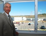 A room with an exceptional view: Osamu Motojima, Director-General of the ITER Organization.