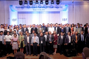 Бизнес-форум ИТЭР Корея/14 (IBF Korea/14) был организован для проекта ИТЭР Национальным Агентством Кореи при участии и поддержке Организации ИТЭР, Европейского Национального Агентства (Fusion for Energy) и другими Национальными Агентствами ИТЭР.
