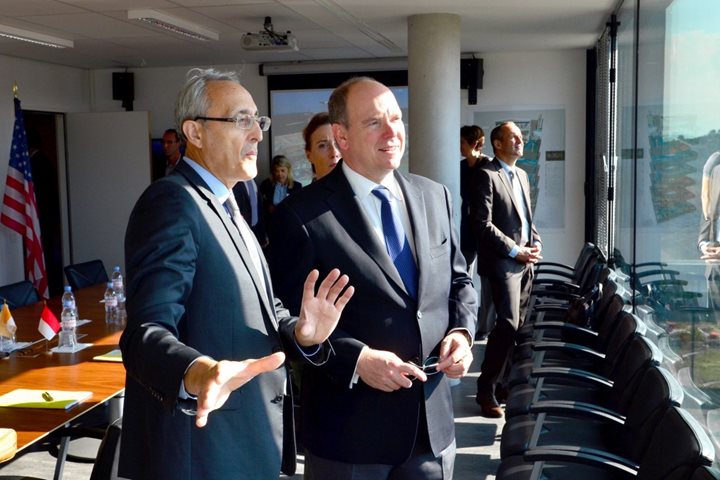 ITER accueille le Prince Albert II de Monaco pour la 2e fois