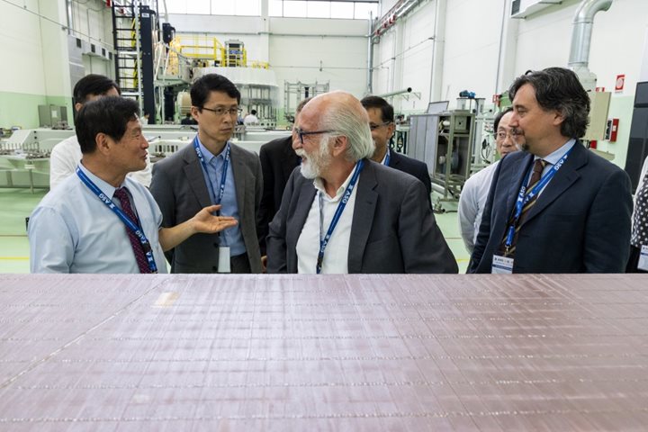 Visite d'usine après le 22ème Conseil ITER