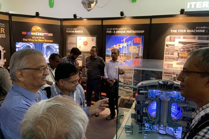 ITER est présent à l'exposition « Vigyan Samagam » en Inde