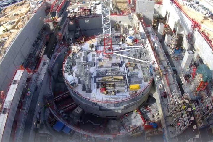Intéressé par le chantier ITER ? Suivez la webcam ...
