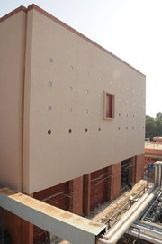 The Indian Test Facility in Ahmedabad, India: 600 m² for the full characterization of the diagnostic neutral beam. Experimentation should begin in January 2015. Image: ITER India (Click to view larger version...)