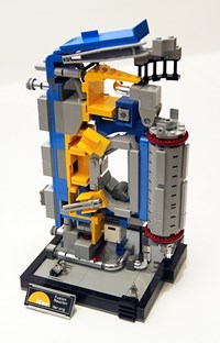 While the Lego company encourages users to create original models, it will only consider making them into an ''official set'' once the project has received 10,000 votes of support. (Click to view larger version...)