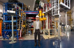 Dr Jean-Claude Vallet, of CEA's Institut de Recherche sur la Fusion Magnétique (IRFM), is participating in the preliminary discussions with CERN and ESA on turning Tore Supra into a part-time dark matter detector. (Click to view larger version...)