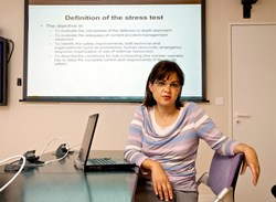 ''We will look into the resistance of the facility in the face of a set of extreme situations leading to the sequential loss of the lines of defence—irrespective of the probability of this loss,'' explains Joëlle Elbez-Uzan, responsible for the ITER licensing procedure. (Click to view larger version...)