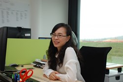 Zhen Chen, ITER's newly appointed Staff Welfare & Assistance Officer. (Click to view larger version...)