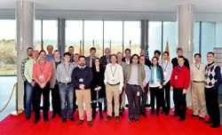 Thirty international experts participated in the workshop aimed at defining the suite of erosion, deposition, dust, and tritium diagnostics that will be necessary in the ITER machine. (Click to view larger version...)