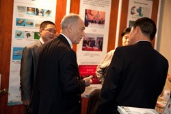 The presentations made during the day were complemented by ''business corners'' which allowed the industry to make contact with the Domestic Agencies and with each other. (Click to view larger version...)