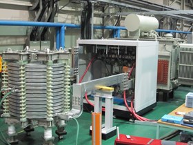Tests are run in Korea on the prototype of the AC/DC power converter for the ITER correction coils ... (Click to view larger version...)