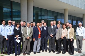 All seven ITER Domestic Agencies are involved in the procurement of diagnostic systems. Once a year, the teams meet at ITER Headquarters to address common issues and share ideas. (Click to view larger version...)