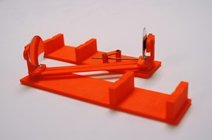 For the prototype of the mechanical device, the PPPL team used a 3D printer and off-the-shelf parts from a supermarket. A full-metal prototype is planned. (Click to view larger version...)