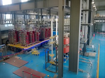 At the ASIPP site in Hefei, China, long-duration, steady-state operation testing of the poloidal field AC/DC converter unit prototype was successfully carried out in February. (Click to view larger version...)