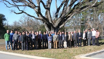 On 3-5 March, diagnostics representatives from the seven ITER Domestic Agencies met at ITER to review progress, investigate synergies, and discuss technical issues. (Click to view larger version...)