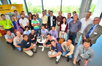 Twenty-four participants from the European and US Domestic Agencies and from different departments of the ITER Organization learned how, when it comes to the ITER Tokamak, vacuum touches almost everything... (Click to view larger version...)