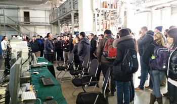 The 140 attendees had a chance to visit the EAST tokamak as well as a number of industrial facilities where ITER components are taking shape. (Click to view larger version...)