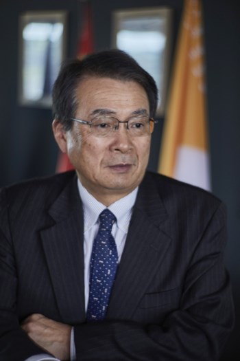 Eisuke Tada, Director-General (interim) of the ITER Organization (Click to view larger version...)