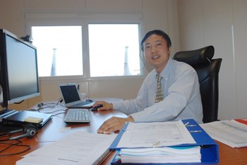Ju Jin, the new Head of the Directorate for General Administration. (Click to view larger version...)